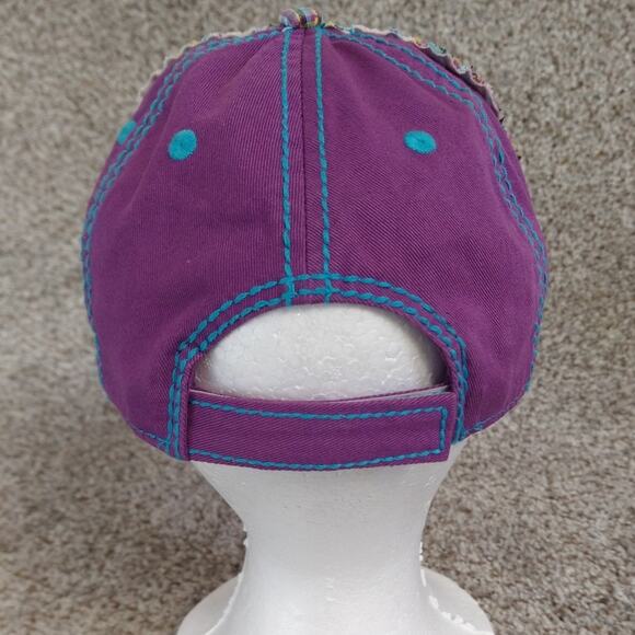 Disney Parks Mickey Mouse Rhinestone Baseball Cap Adjustable Hat - Picture 4 of 8